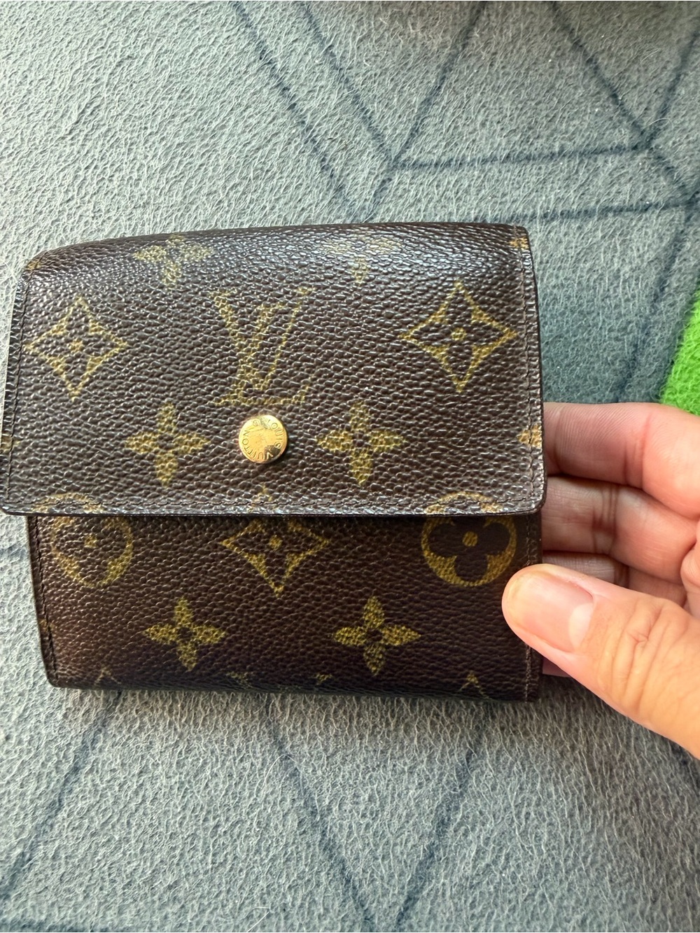 Louis Vuitton Monogram Key & Card Holder in Brown